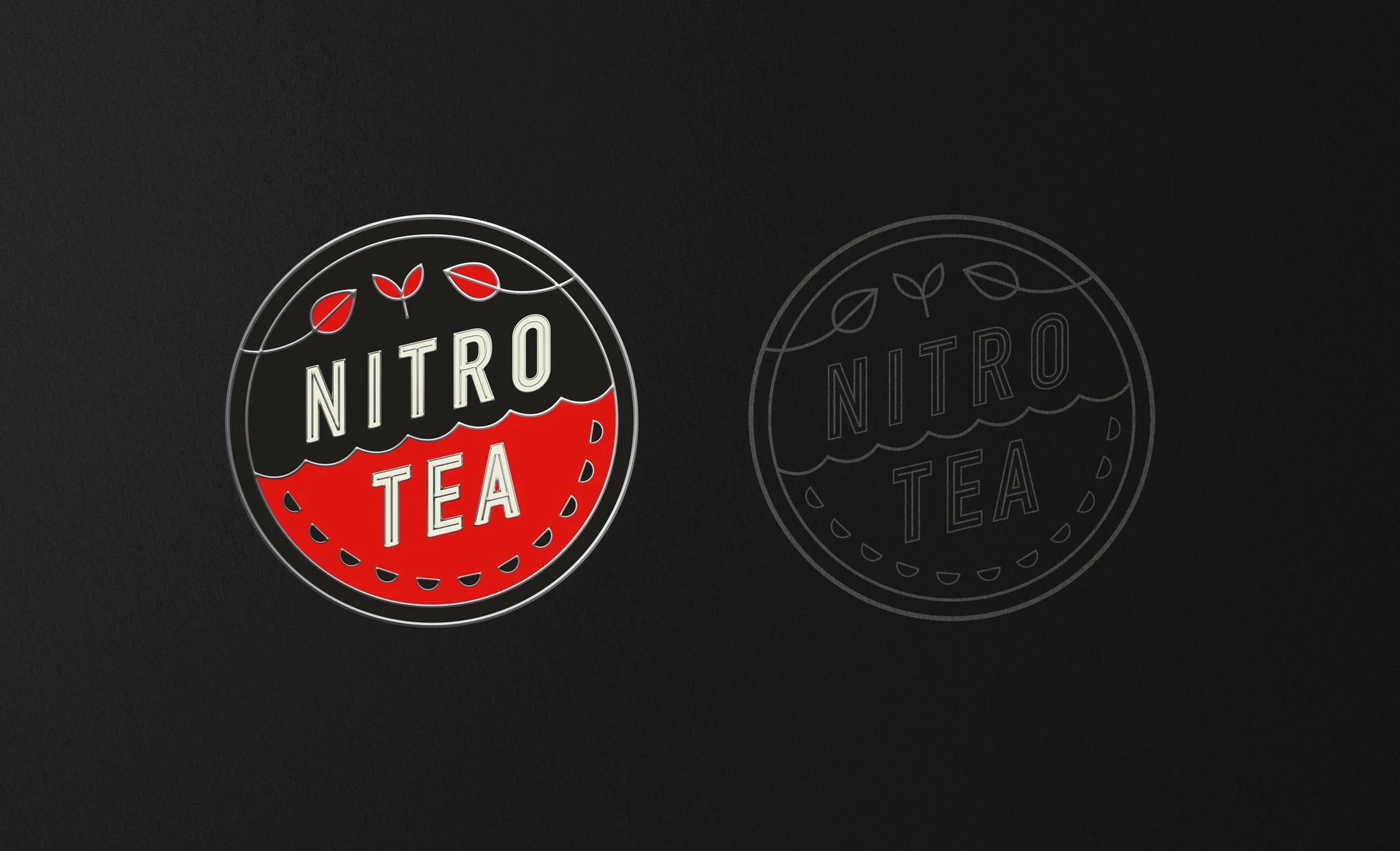 I also designed a new enamel badge and small tap handle button for the Nitro Tea, a base draft flavor which will be replacing the Nitro Peach Tea on the four tap handle system. Releasing in 2019.